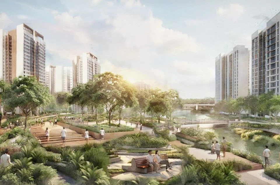 The new public housing estate will combine urban living with natural heritage.