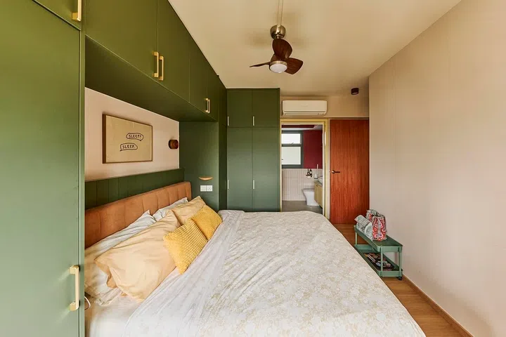 After months of uncertainty, the master bedroom finally became the restful sanctuary Najiha and Iqbal had imagined from the very beginning.