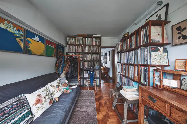 Chinese Elm Butcher Stool