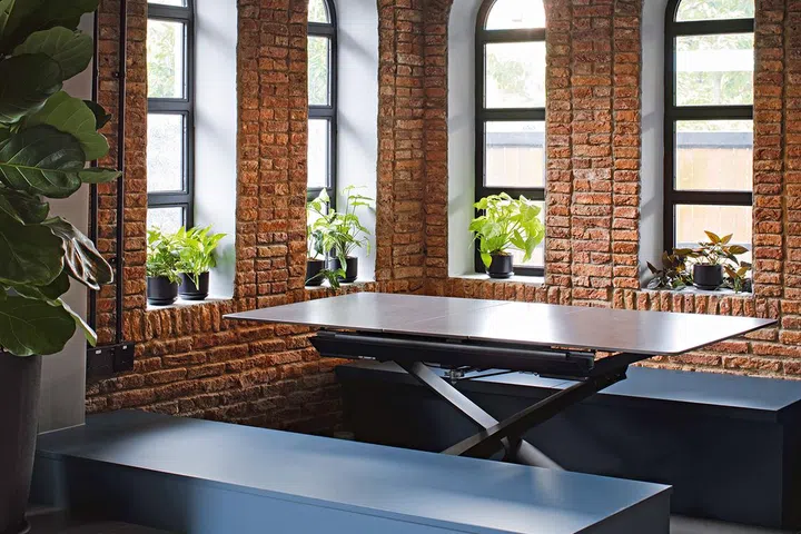 Dess doesn’t forget to create pockets of space for greenery in his home projects.