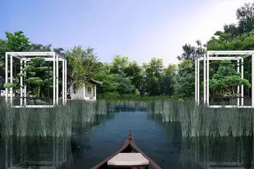 Hanging bonsai gate.PHOTO: COURTESY OF NPARKS