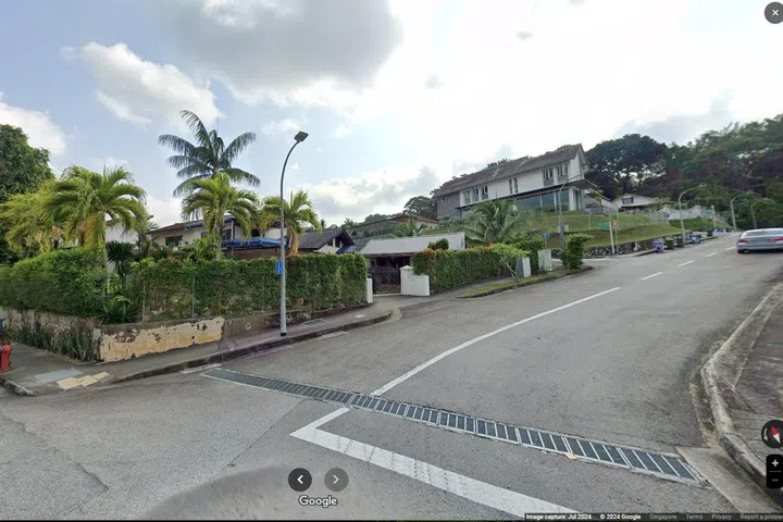 Street view of Fuyong Estate in Bukit Timah.
