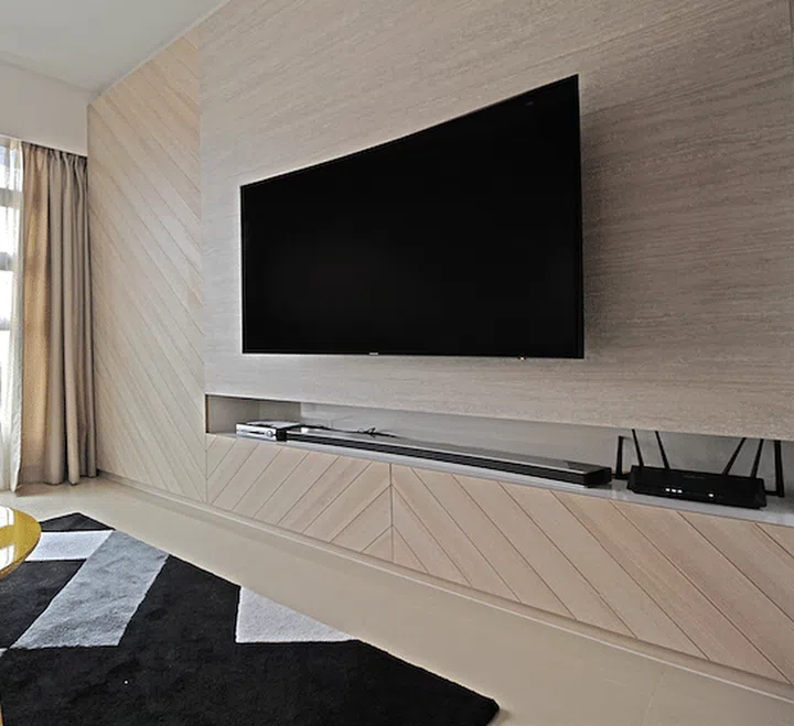 edl, laminate, feature wall