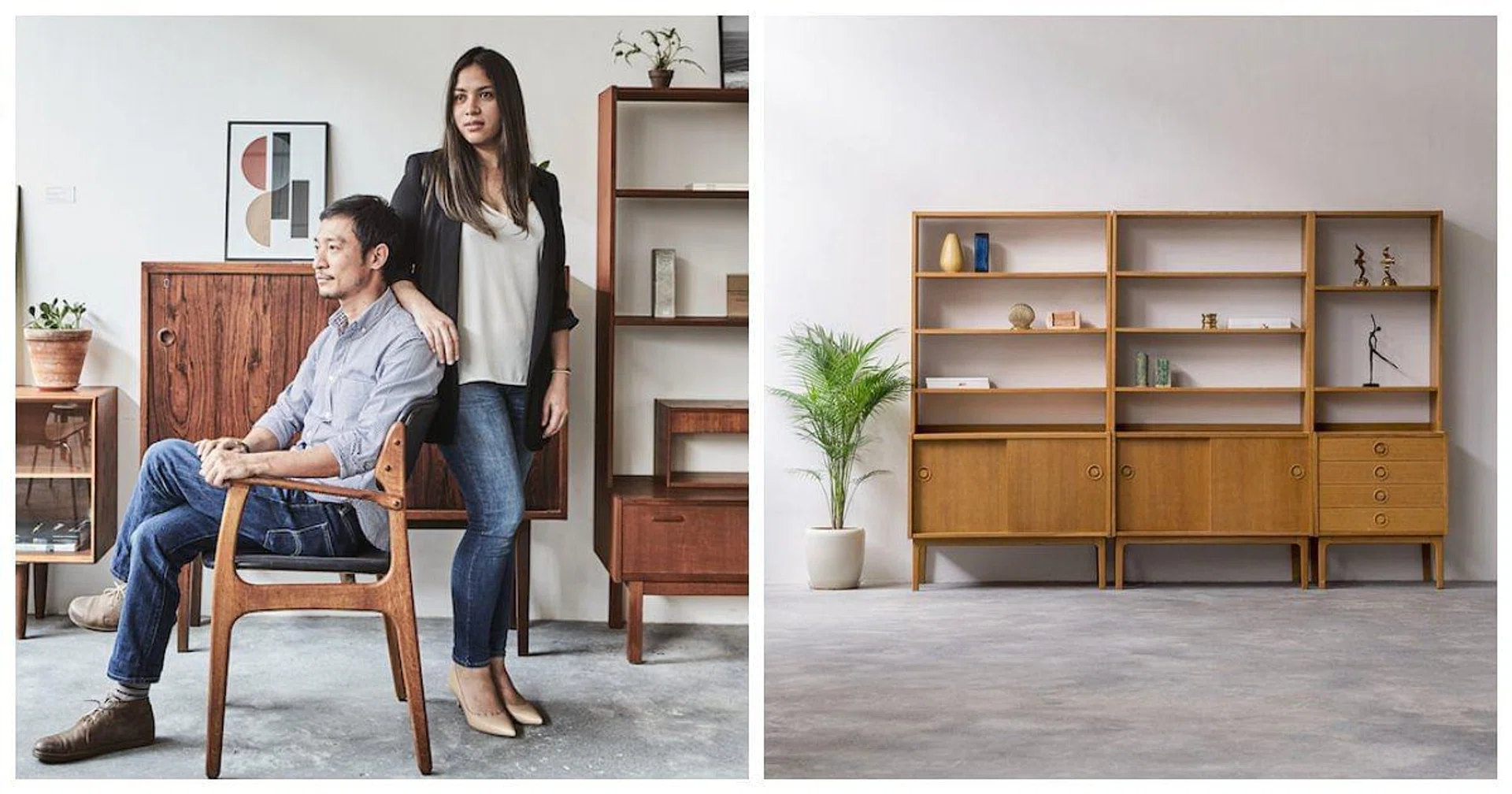 For Marko Yeo and Tawan Conchonnet, owners of vintage furniture store Noden, the reasons for their love of Danish furniture may be because of its effortless look and timeless design.
