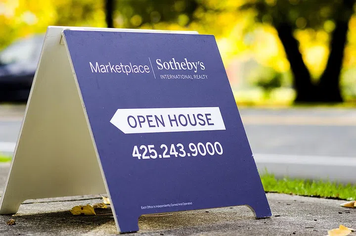 realtor open house sign