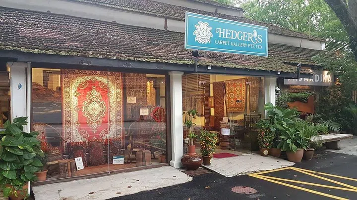 Hedger's Carpet Gallery in Dempsey Hill, Singapore