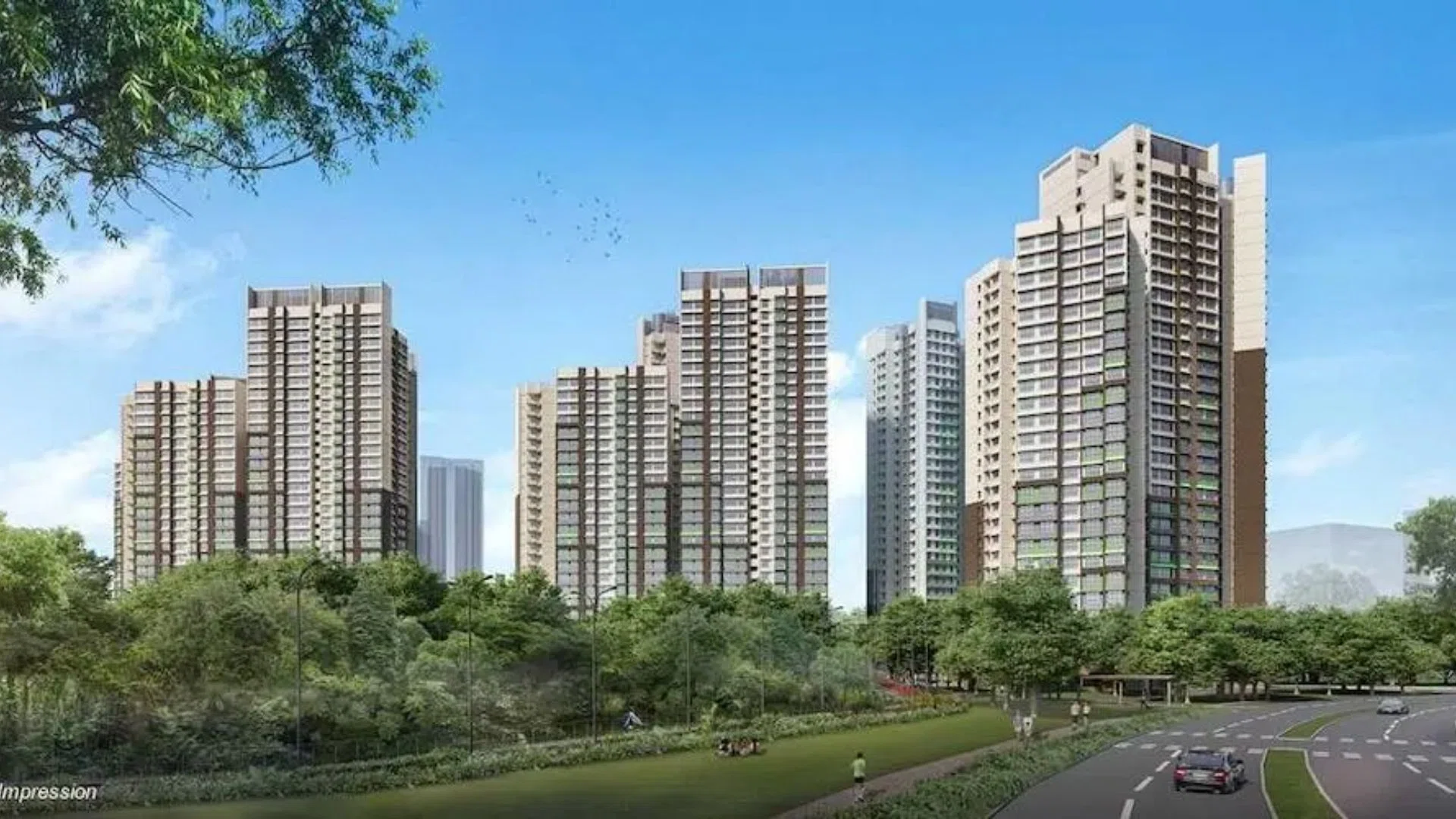 Woodlands North Grove Artist's Impression