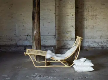 Sika Design, rattan lounger