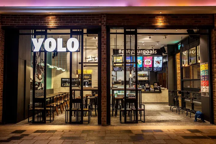 YOLO CBD cafe healthy food