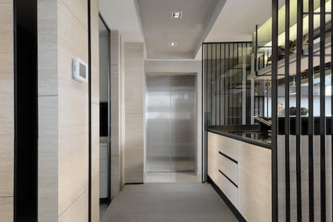 Picture of House Tour: Sleek and streamlined four-bedroom penthouse condominium in ...