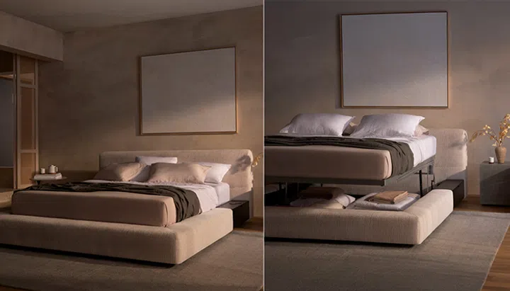 King Living storage beds
