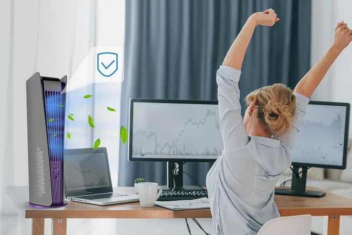 SISMEL Tower Desk Fan