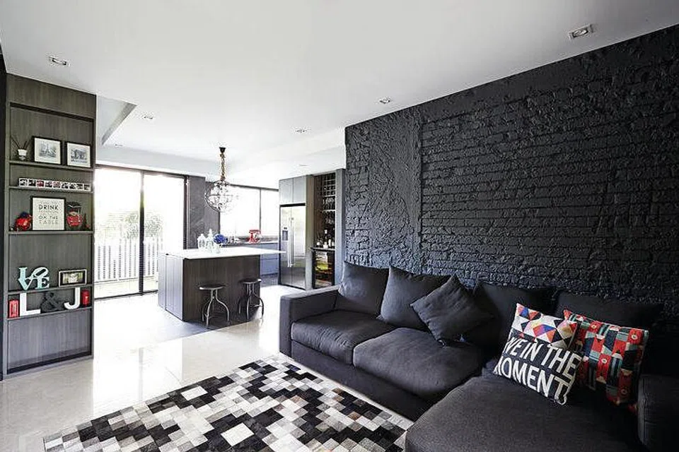 Janice's minimalistic home is kept clean with plenty of built-in storage space, but it still exudes personality thanks to her choice of accessories.