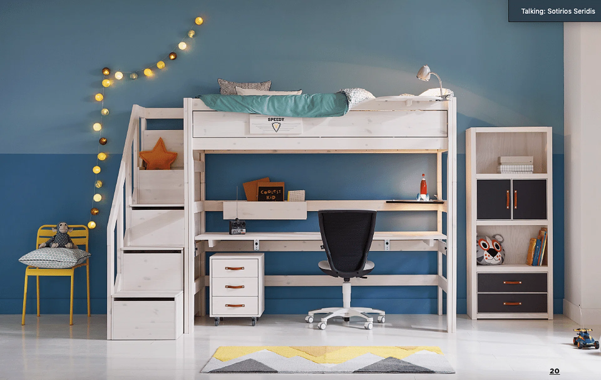 Kids study room furniture