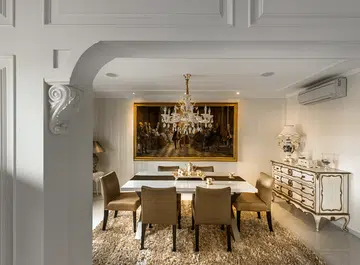 House Tour: Posh Victorian style 5-room Hougang HDB has a huge glass chandelier!