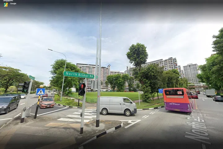 Street view of the Crawford Heights HDB BTO plot of land.