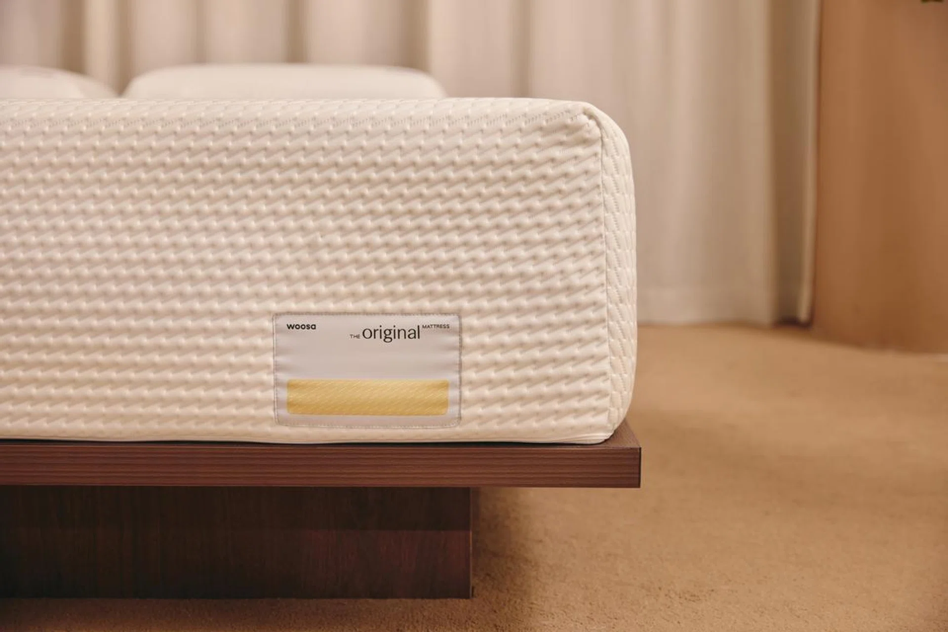 Woosa Original Standard mattress ranges from $1,549 for a single to $2,149 for a king.