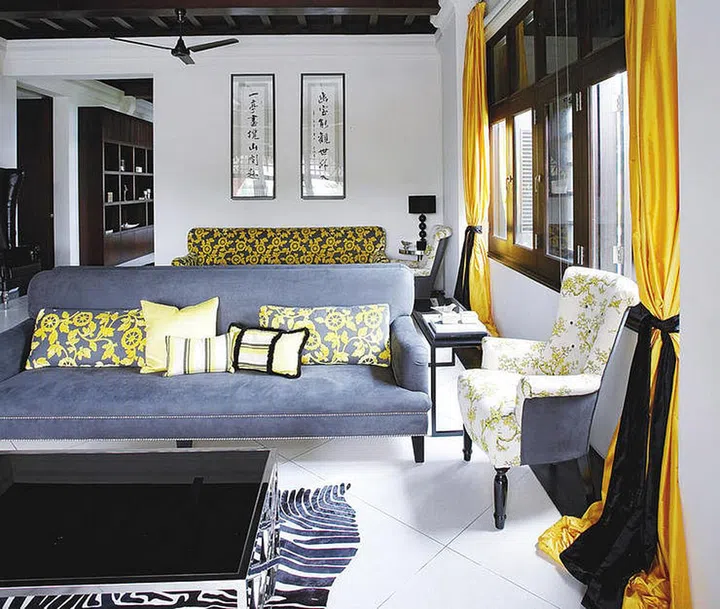 yellow home decor