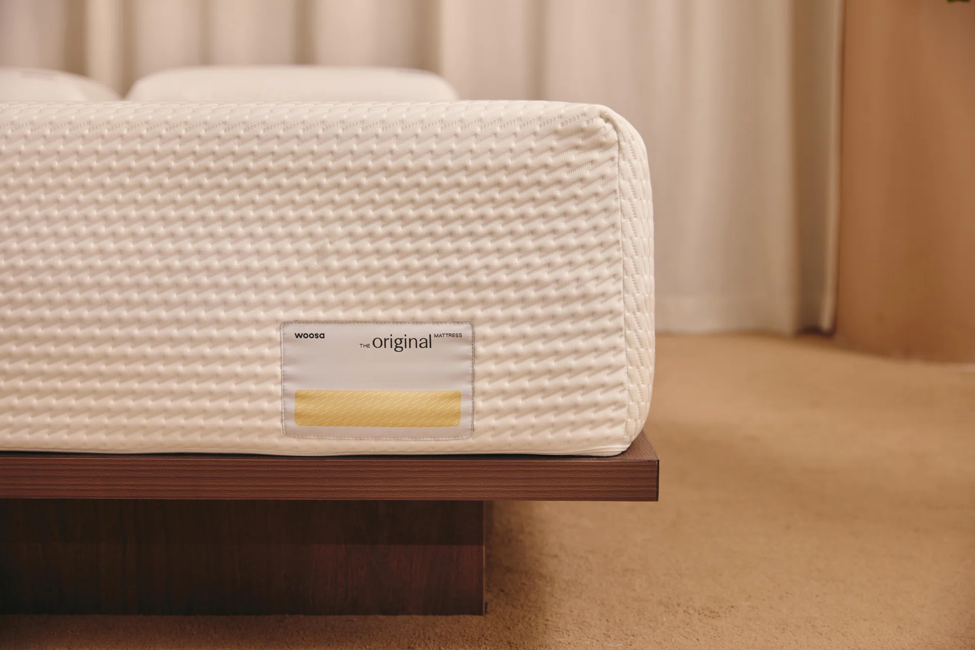 Woosa Original Standard mattress ranges from $1,549 for a single to $2,149 for a king.