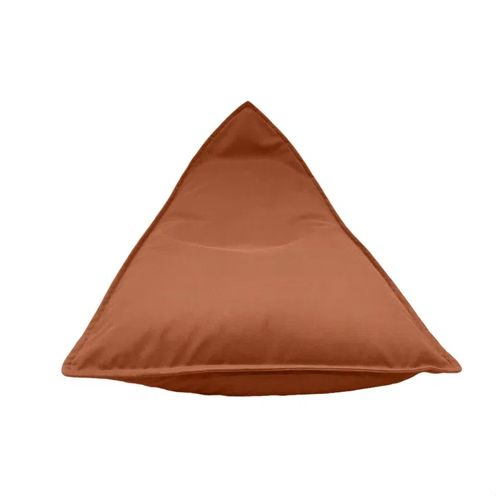 triangle shaped bean bag