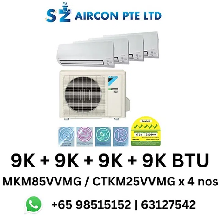 Daikin iSmile Eco Series R32 System 4, from $4,400
