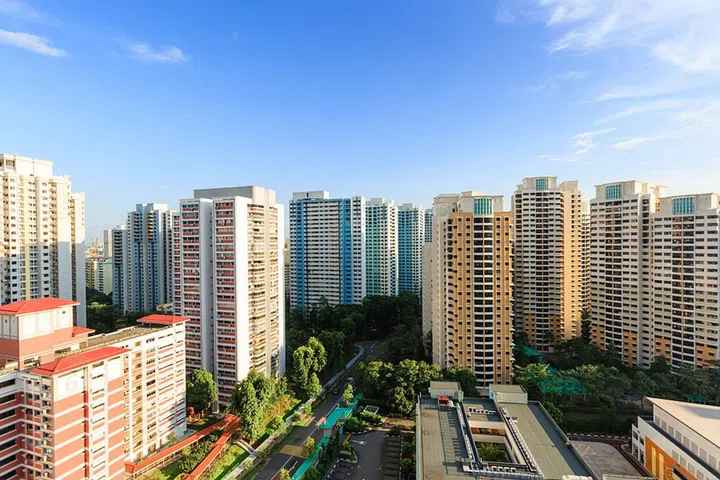 Taufik spends his weekends helping his clients to search for potential units to view.