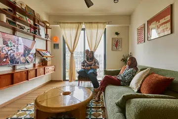 This beautifully warm family home almost never happened.