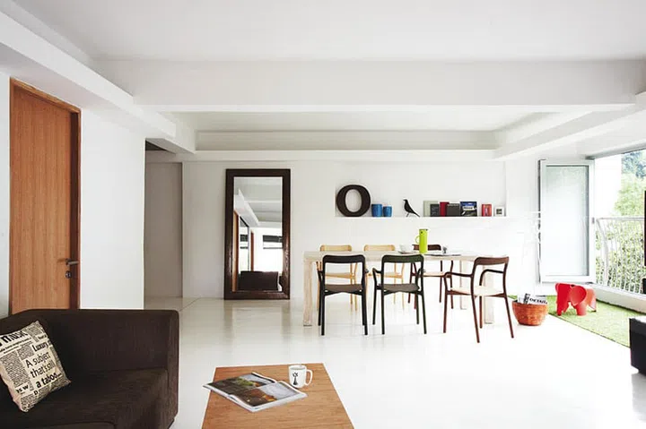 minimalist HDB flat