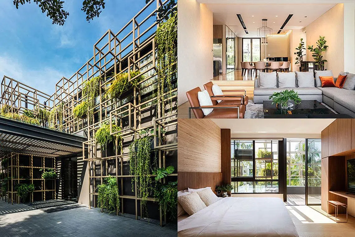 House Tour: A contemporary Sentosa Cove home with a living facade ...