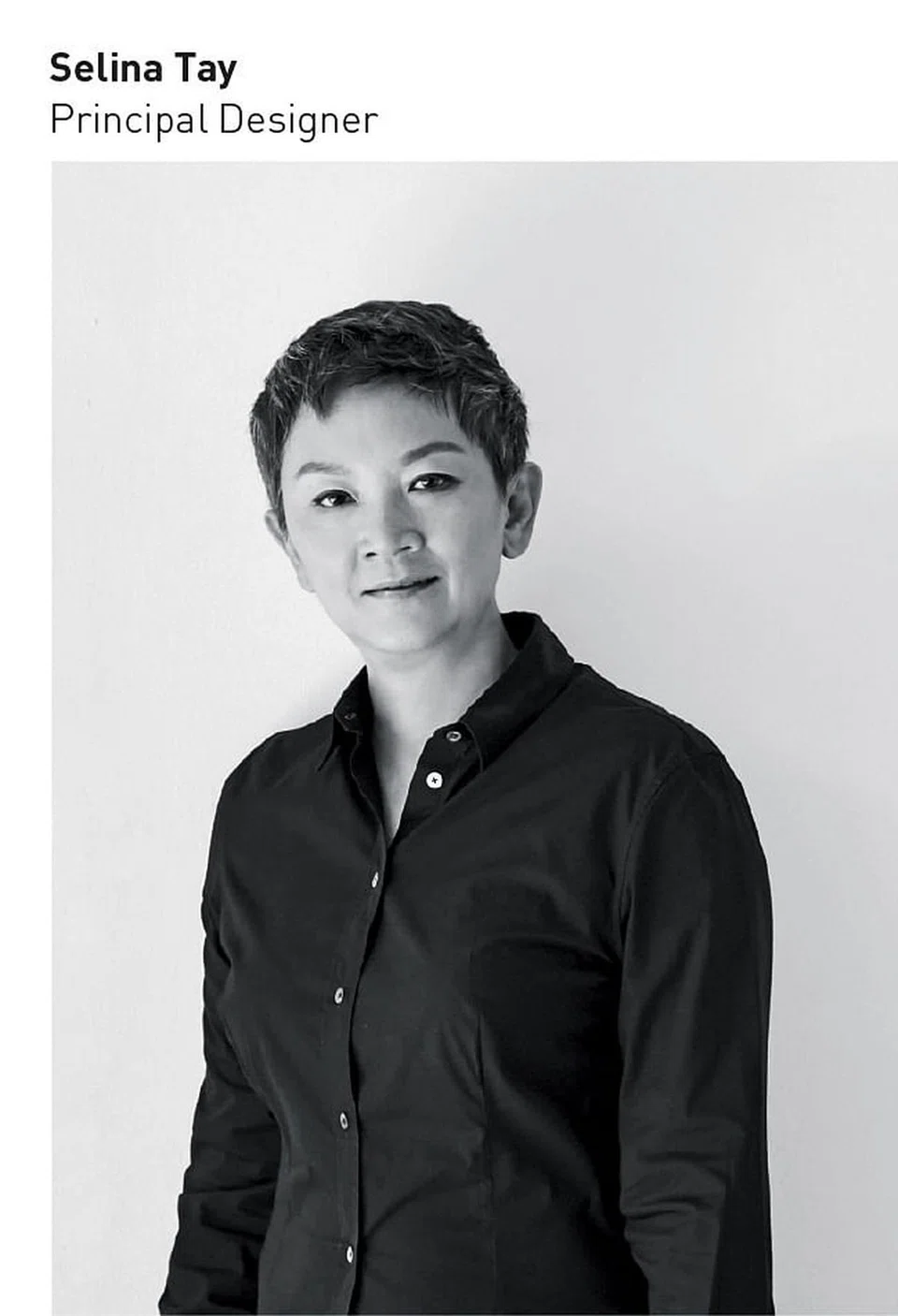 Portrait of Selina Tay, principal designer of Collective Designs