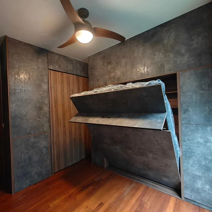 grey sg murphy bed