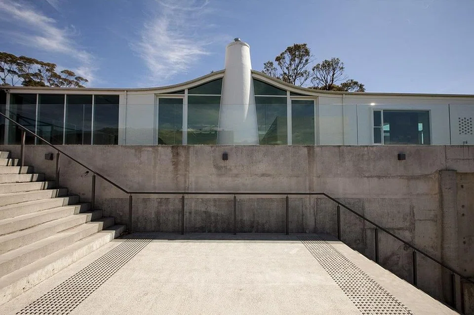 Tasmania Travel Itinerary: Things to do & tourist attractions. Museum of Old and New Art (MONA) architecture