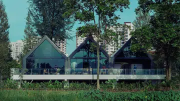 starbucks glasshouse jurong lake gardens singapore