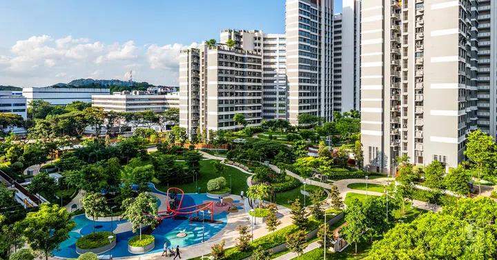 Clementi NorthArc aerial view.