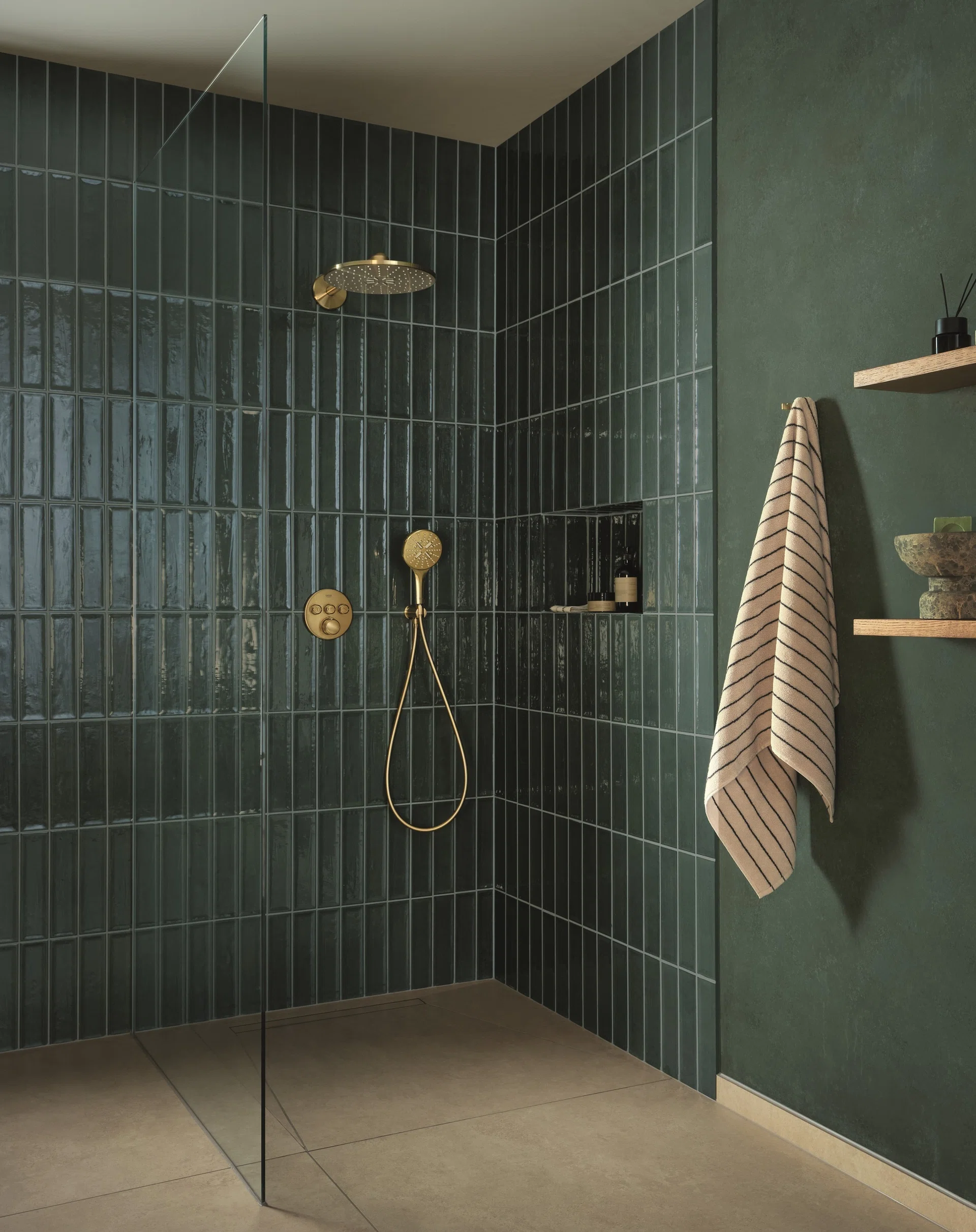 GROHE Grohtherm SmartControl concealed shower system