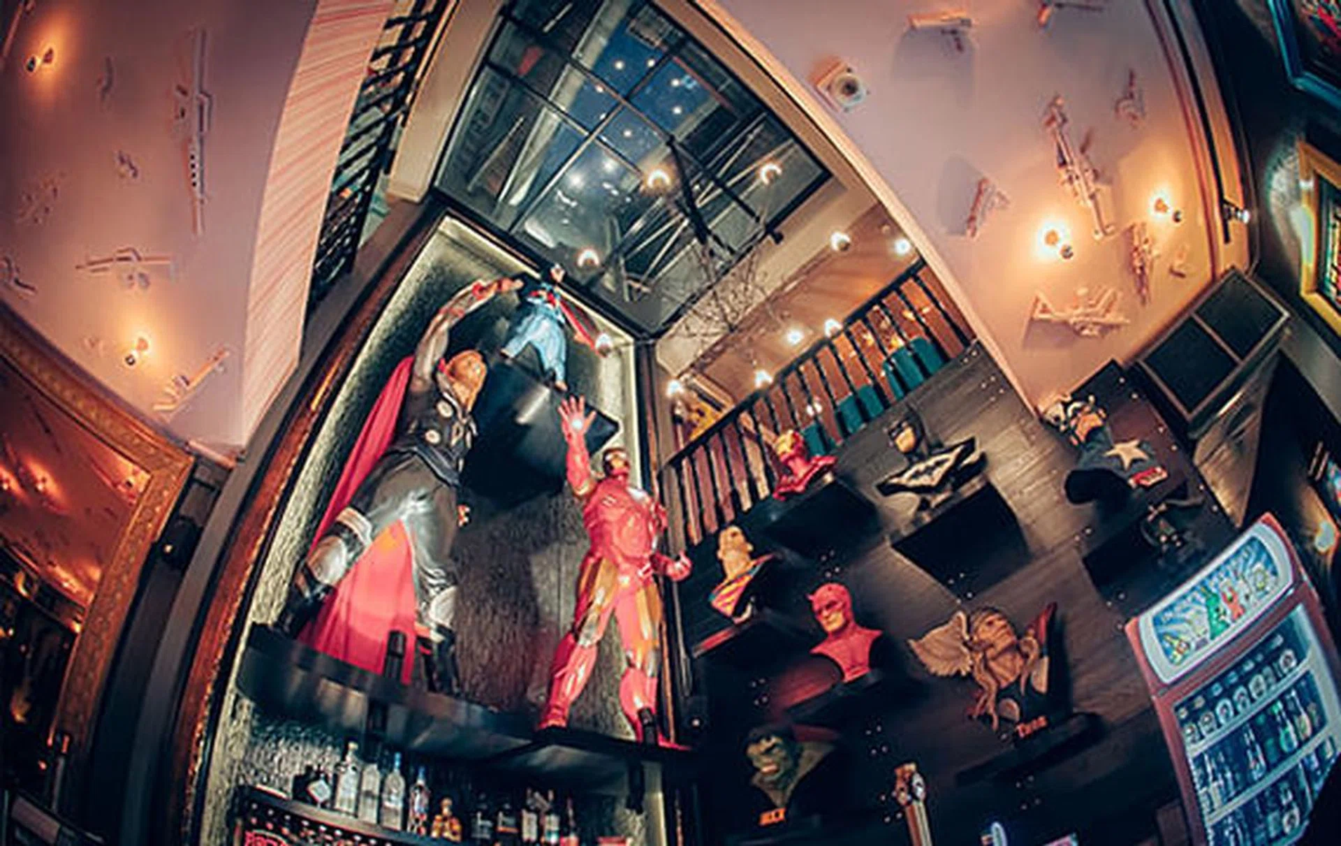 hungry heroes, singapore, unique cafes, superheroes, cafe