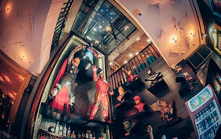 hungry heroes, singapore, unique cafes, superheroes, cafe