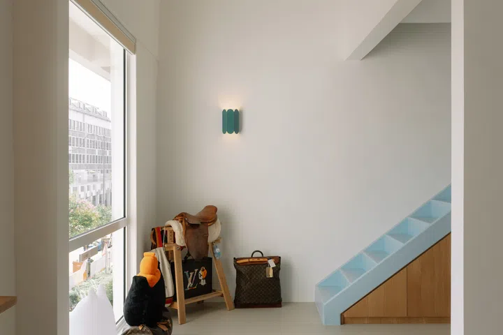 The apartment’s largest window was one of the most challenging elements to realise.