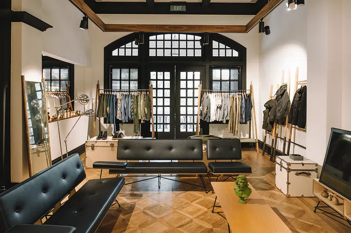 The 1,500 sq ft Park House Supplies & Co shop carries a substantial range of furniture and homeware sourced from countries such as the US, Japan and France. Image by Marc Tan Photography