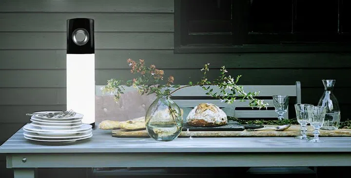 LED lamp, portable lamp, wireless charger, Aztech