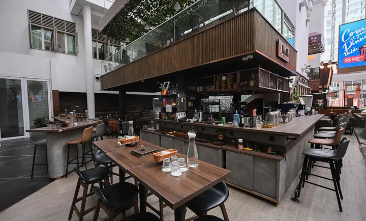 Hopscotch bar at Capitol Singapore.