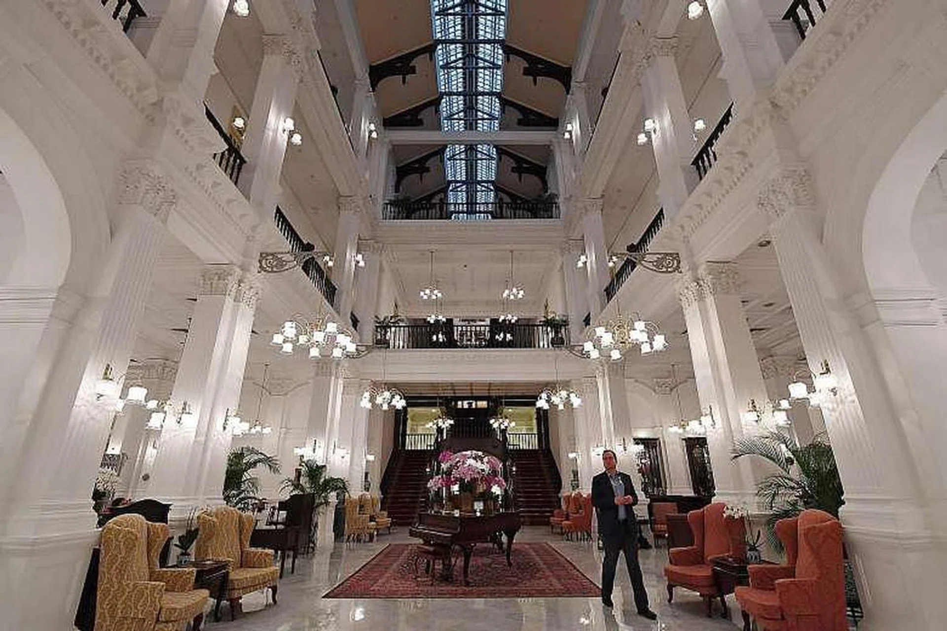 raffles hotel, renovation, restoration, hotel design, singapore hotel