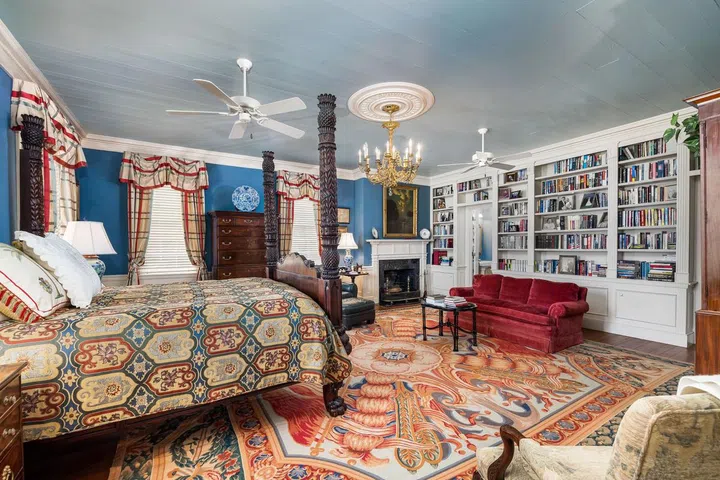 The 7,910-square-foot home includes five bedrooms.