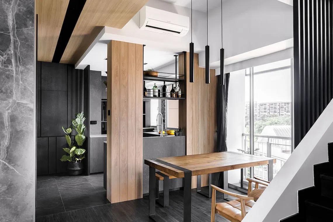 Image showcasing House Tour: Seamless flow in this penthouse decked out in natural ...