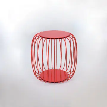 Autoban, stool, red