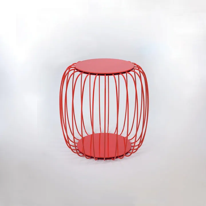 Autoban, stool, red