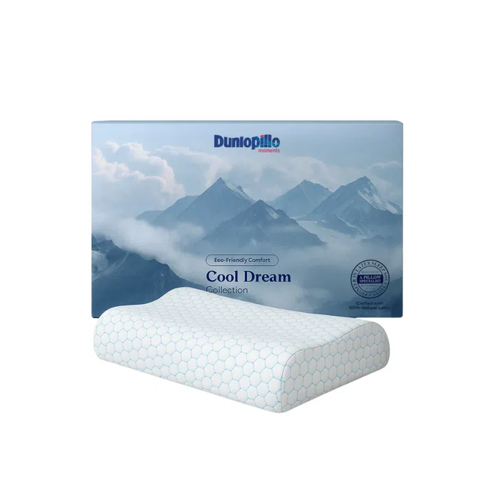 Dunlopillo (Cool Dream Collection) Elite High Contour Latex Pillow, $376