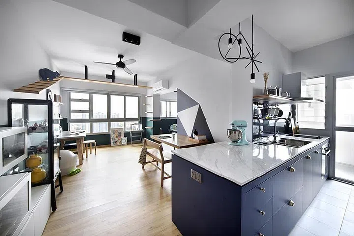 7 homes that rocked geometric patterns - Home & Decor Singapore | Home ...