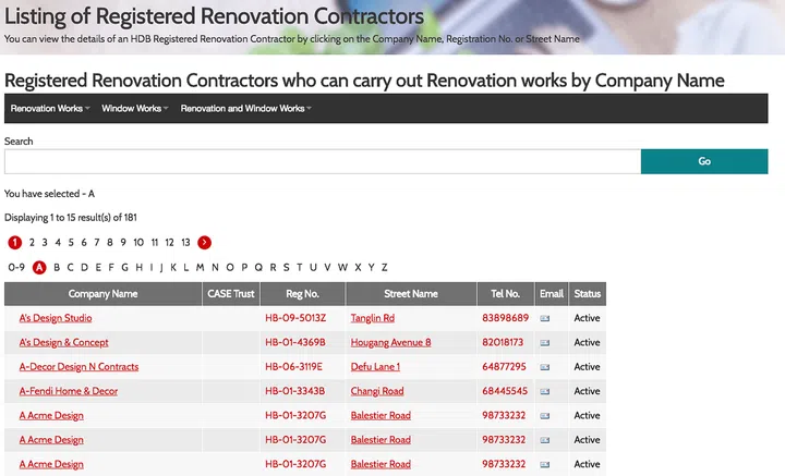 procedure to apply renovation permit