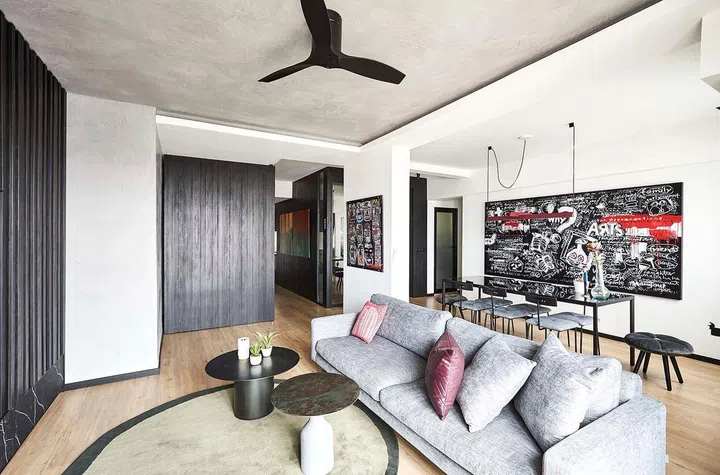 Black and White Interior Design: 16 Ways To Style Monochrome House (Photo Wee Studio)